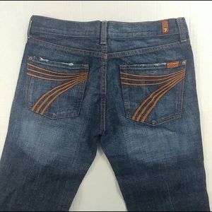 7FAM Dojo Flare Leg Women’s Denim Jeans